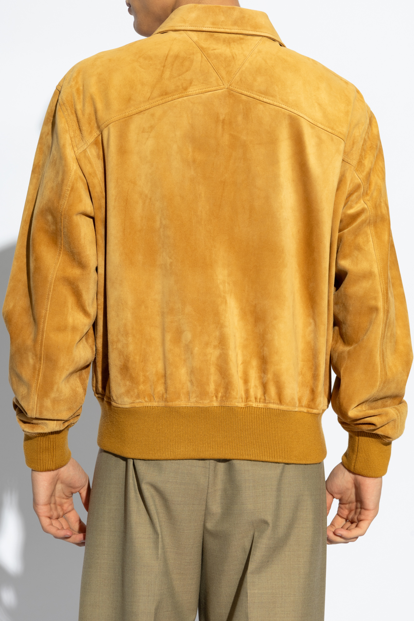 ジャケット BOTTEGA VENETA JACKET (805488V4VF0 1016) Bottega Veneta Technical jacket with leather puffer vest